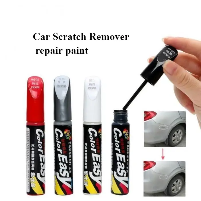 {Best Car Repair} Car Coat Paint Pen Touch Up Clear Scratches Dini Fix it Repair Pro Remover Tools Scratch Repair Remover Easy Colour Best Automotive