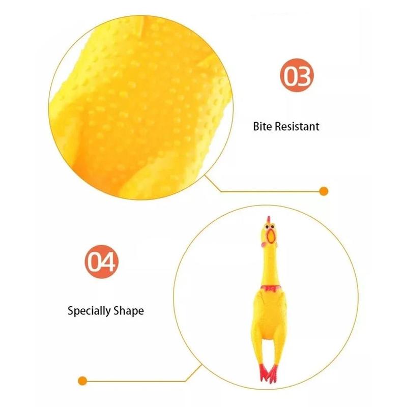 Product Introduction of Pet Dog Sound Toy Dog Scream Chicken Strange Cry Chicken Cat Toy Toy Screaming Dog Prank Dog A5S1 34