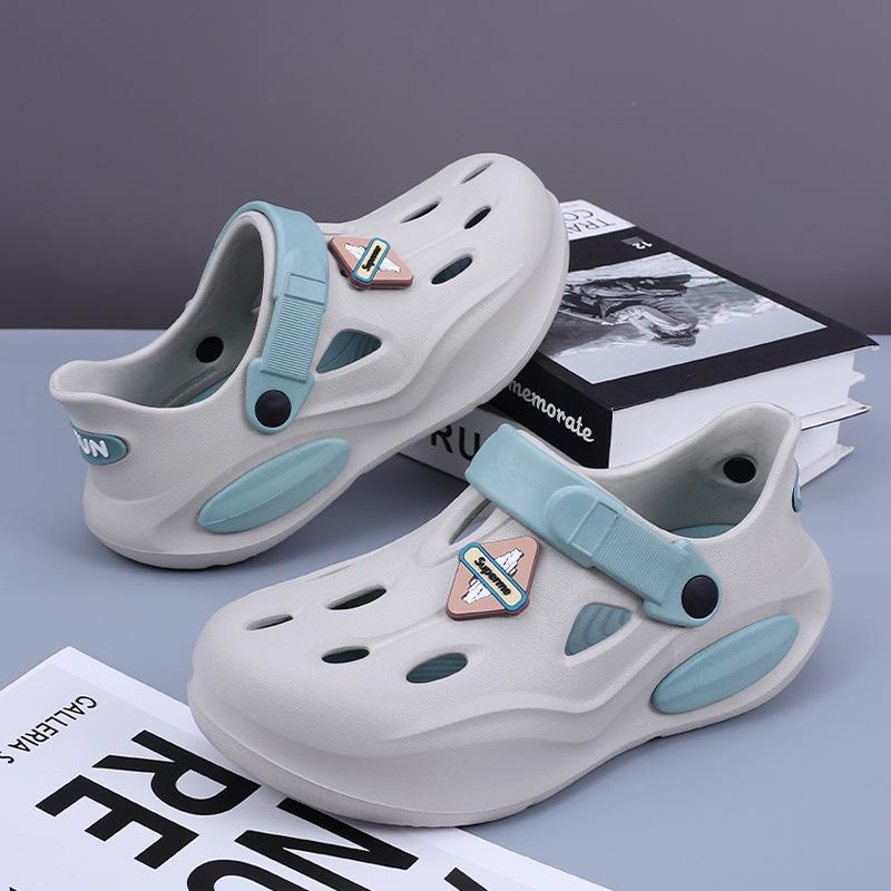 Giày Truy Tìm Sông, Đế Dày, Dành Cho Nam Giới, Chống Trượt, Đế Mềm EVA, Thích Hợp Đi Biển, Giày Lội Nước, Có Lỗ, Mũ Mũi, Dép, SDFSS1042581