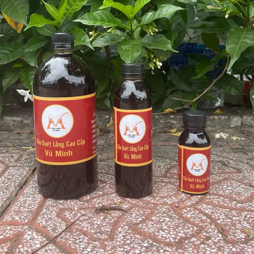 Dầu quét lồng cao cấp Vũ Minh( mùi trà xanh ) | bảo quản lồng chim | Lồng chim