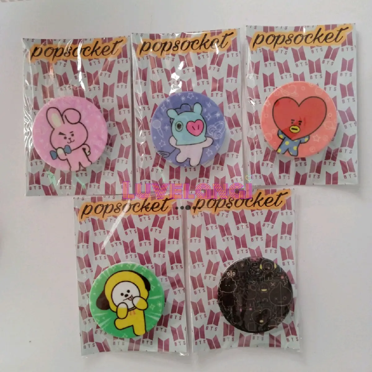 Popsocket BTS BT21 Plastik