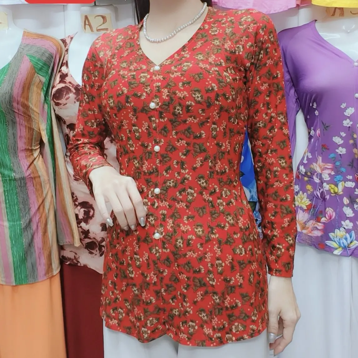 BỘ  BÀ BA BÔNG QUẦN MÀU BÁN CẢ BỘ CÓ TỪNG PHÂN LOẠI Nữ Top