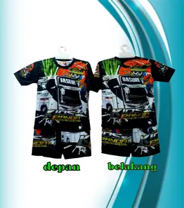 SETELAN ANAK BUS BASURI | BAJU BIS TELOLET | TRUK OLENG | TAYO | THOMAS