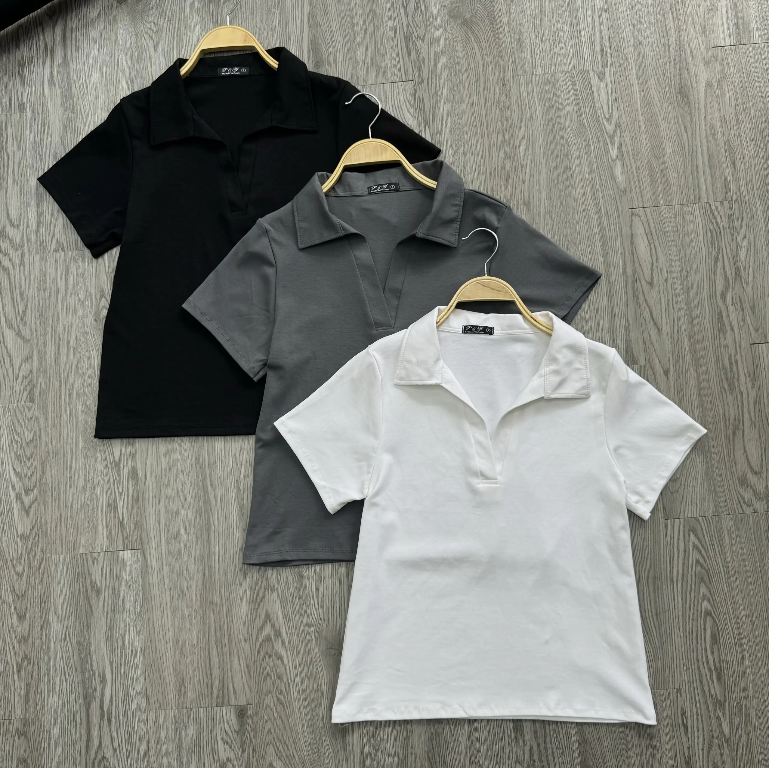Áo thun bigsize nữ tay ngắn cổ bẻ polo chất thun borip thái mềm mịn co giãn - ACB | BigBuy360 - bigbuy360.vn Áo thun bigsize nữ tay ngắn cổ bẻ polo chất thun borip thái mềm mịn co giãn - ACB | BigBuy360 - bigbuy360.vn
