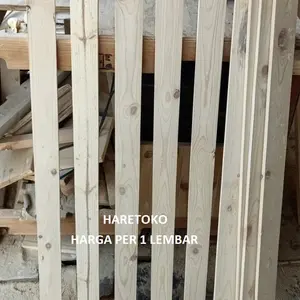 PAPAN JATI BELANDA 100X7X1,5CM SUDAH DIAMPLAS HALUS DAN DISERUT