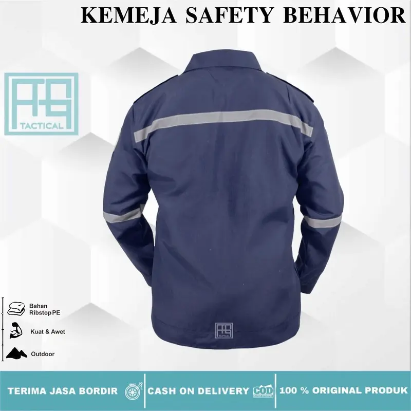 Kemeja Safety Lengan Panjang / Kemeja Kerja Wearpack / Wearpack Katelpak Scottlight 2