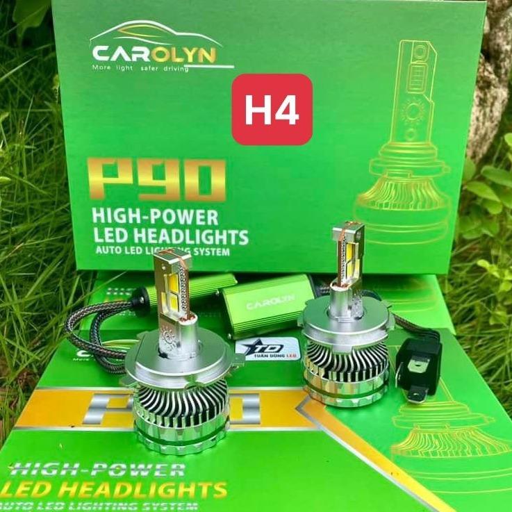 Đèn led ô tô P90 85w bóng 3 màu cao cấp phá mưa phá sương mù tầm nhìn xa rộng