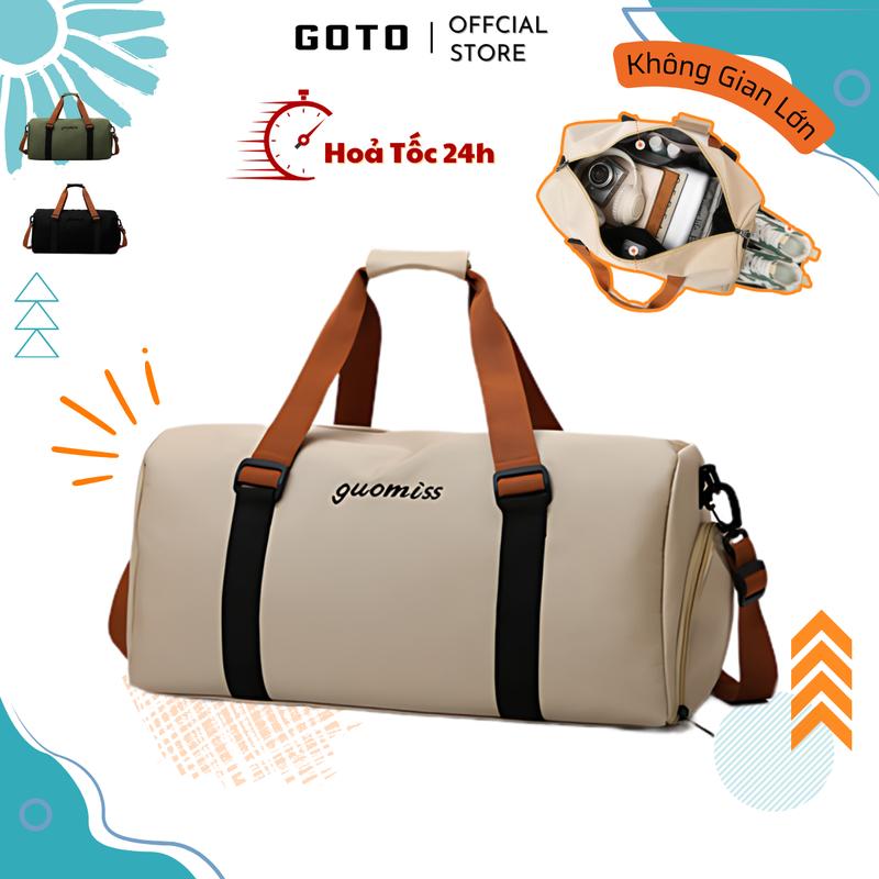  Túi xách du lịch đa năng cỡ lớn nam nữ bền bỉ có ngăn đựng giày đi tập gym - GT002 