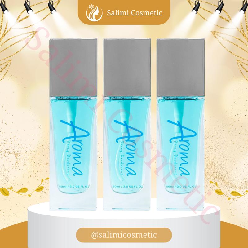 COMBO 3 Lọ Xịt Khử Mùi Toàn Thân AROMA 50ml Giúp Ngăn Tiết Mồ Hôi Khử Mùi Hôi Nách Không Gây Ố Vàng Áo - HÀNG CHÍNH HÃNG