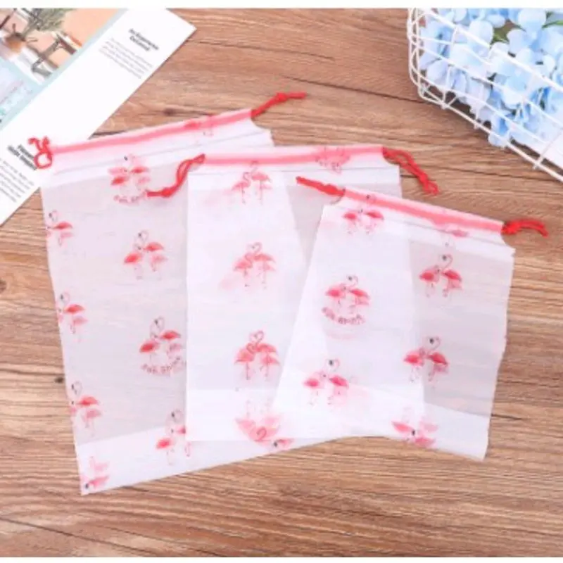 Travel Bag Kosmetik Makeup Anti Air Pouch Serut 4