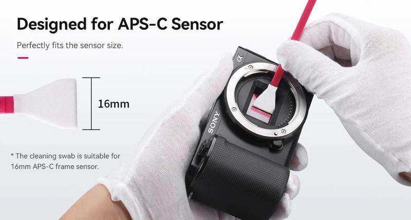 Product Introduction of Ulanzi CO21 APS-C Sensor Cleaning Swab Kit ชุดทำความสะอาด กล้อง 2