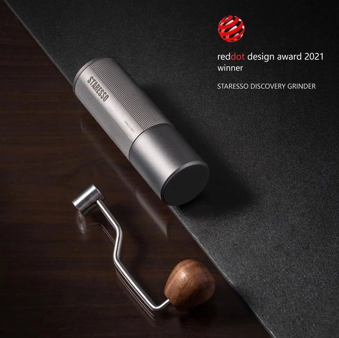 STARESSO D6 Manual Burr Grinder | Suitable for SOL Astep Coffee Bean | Dark Roast Bean | Best with SP300,SP200M & SP200 TIMEMORE / OUTIN