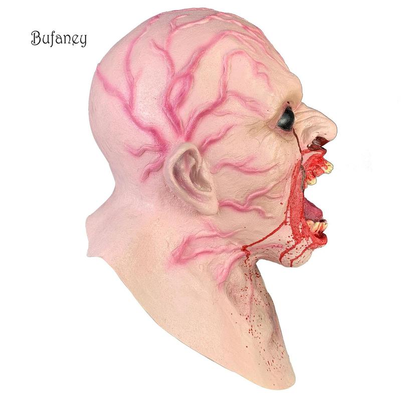 Product Introduction of Devil Facewear, Horror Lightweight Halloween Cosplay Headwear Party Prop for Masquerade 19