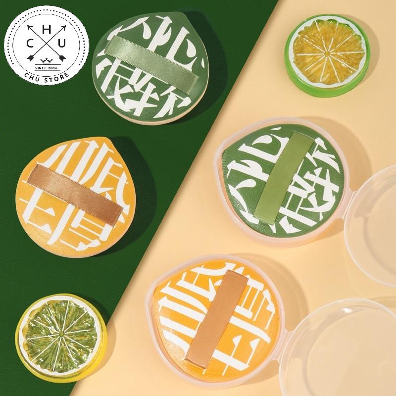  CST1 Hộp Mút Tán Kem Nền Mút Trang điểm Big Size tán Phấn Cushion Mềm Mịn Đàn Hồi Mtp3 