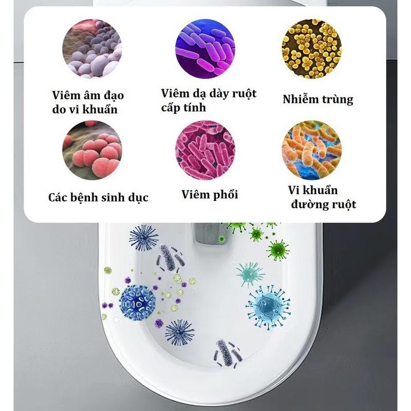 Máy Khử Khuẩn Tiệt Trùng UV Và Tạo Mùi Thơm Cho Bồn Cầu WC 4