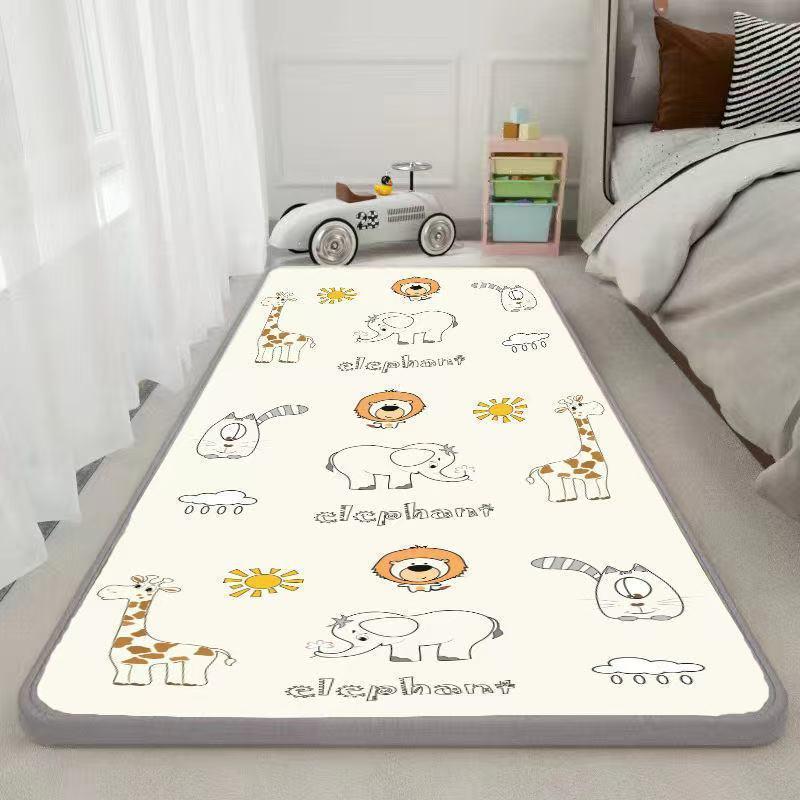 Thảm Xốp Cho Bé, Chống Sốc, Dày Dặn, The pattern color is randomly sent, not a specified color.Thích Hợp Cho Đầu Giường Cho Em Bé Thảm Trải Sàn Phòng Khách Thảm Tập Bò, Không Độc Hại, Không Mùi, Chống Sốc, Cho Trẻ Em chăn  đũi  cho  bé 0
