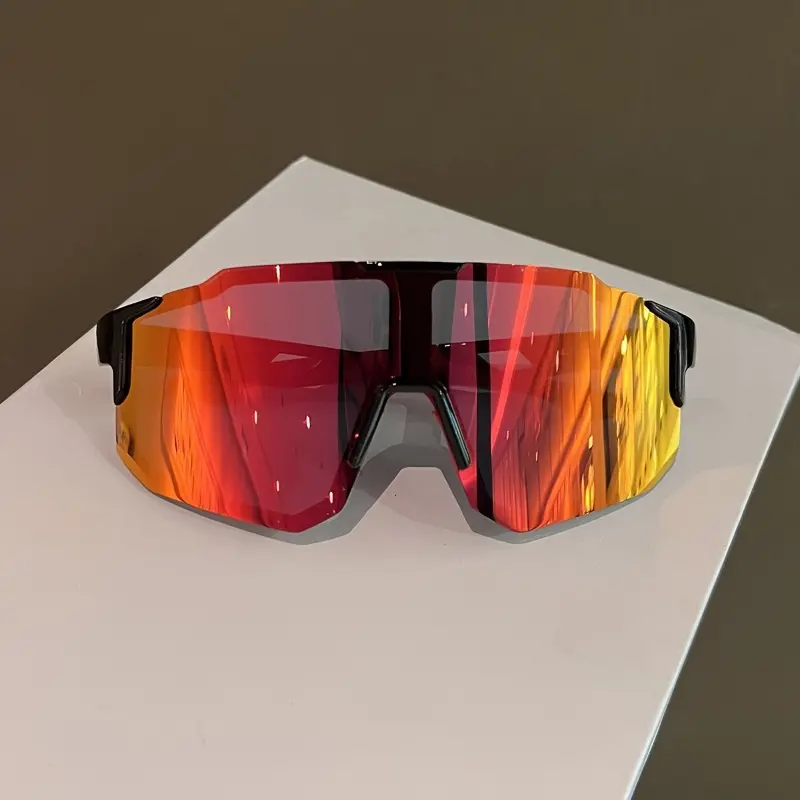 Vibrant Fashion Glasses for Men & Women - Sporty Large Frame, AC Lens, Fashionable Eyewear, Perfect for 1