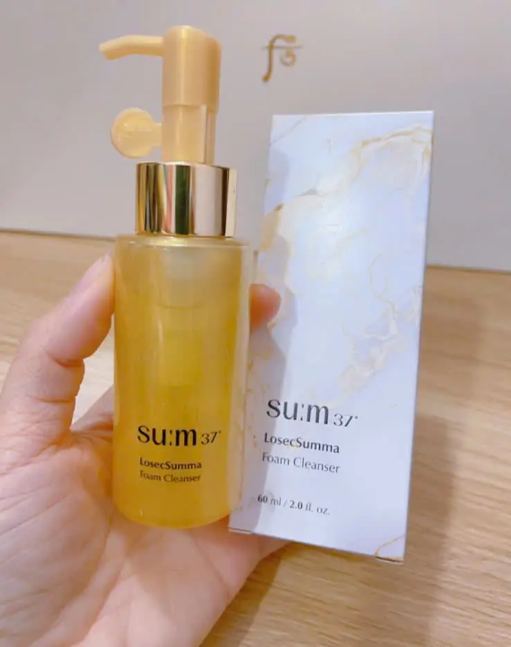 V344_ Sữa Rửa Mặt Su:M37 Losec Summa Elixir Foam Cleanser 60ml