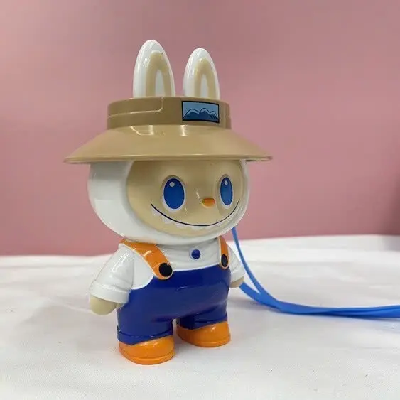￼Quạt LABUBU có đầu sạc USB Mẫu Mới Cute Có Dây Đeo Cổ quạt mini Phụ Kiện #quatmini #tinkershop quat yoobao 2
