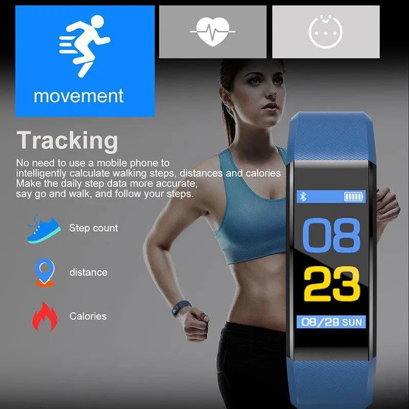 Product Introduction of Đồng Hồ Thông Minh Chính Hãng 115PLUS, Dành Cho Nam Và Nữ, Không Thấm Nước, Có Bluetooth, Vòng Đeo Tay Nữ, Theo Dõi Nhịp Tim Và Thể Dục, Thích Hợp Cho Thể Thao, Y68 / D18, Miễn Phí Vận Chuyển Smartwatch Titan 25