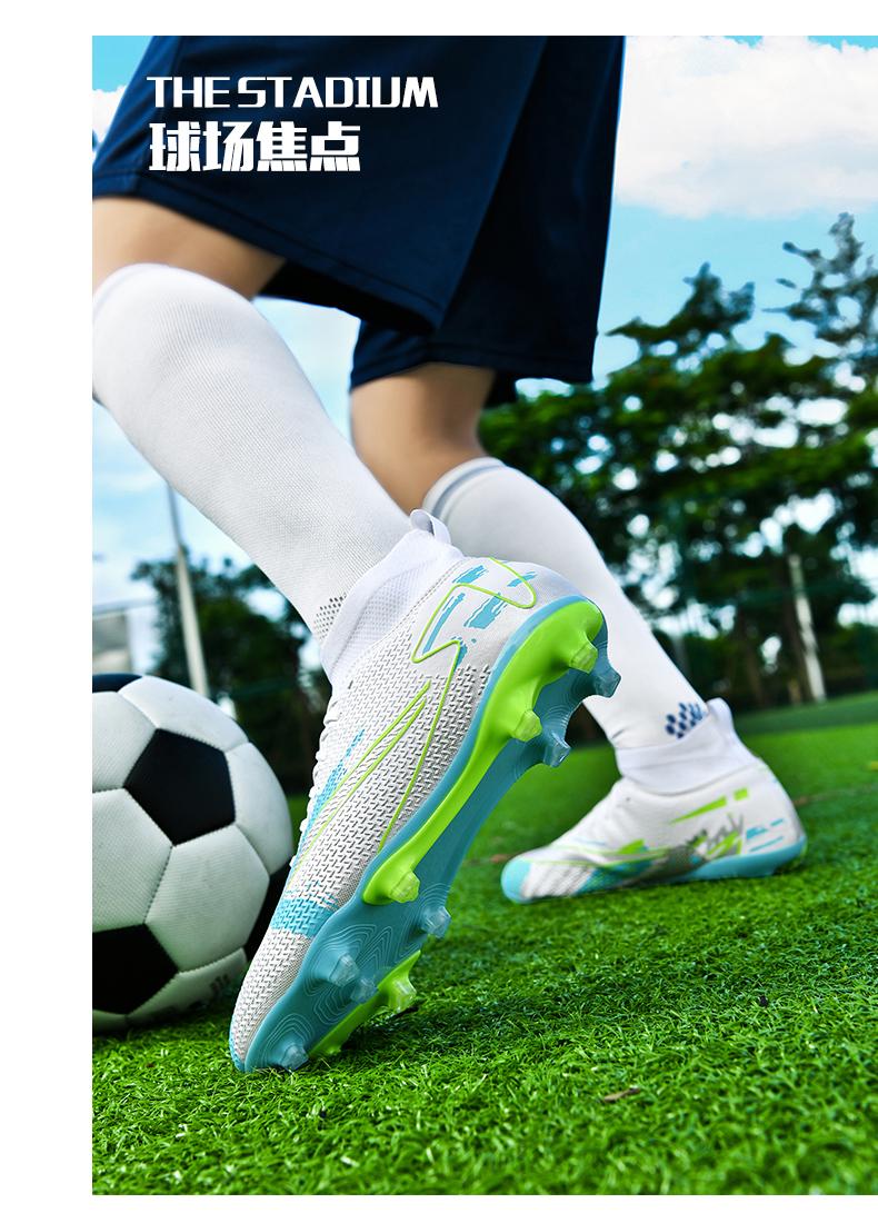 Product Introduction of （SIZE 33-45）Ready Stock Unisex Plus Size Football Shoes Outdoor Futsal Soccer Shoes Non-slip Training Shoes 27