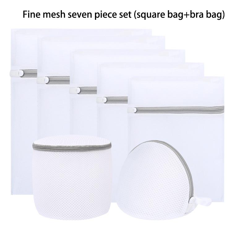 Product Introduction of READY STOCK70g Thickened Fine Mesh Laundry Bag Thick Washing Clothes Care Washing Bag Net Bag Washing Care Bag Storage Accessory Organiser 13