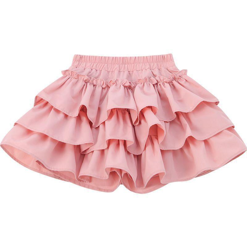 Product Introduction of 2024 Váy ngắn cho bé gái Mùa hè mới thời trang cho trẻ em Công chúa Pettiskirt Cô gái nhỏ Váy thanh lịch ngọt ngào Váy bánh mới 4