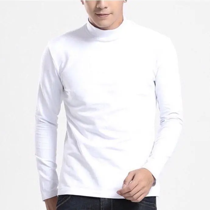 (COMBO Áo Giữ Nhiệt) Nam MIKASA Cổ Cao Ba Phân , Áo Dài Tay Lót Nỉ Siêu Ấm chất dày dặn co giãn 4 chiều Menswear 2