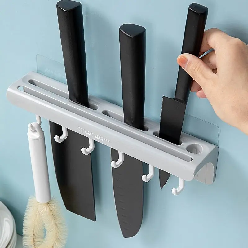 Hộp Đựng Dao Làm bếp Treo Tường Đa Chức Năng, Hộp Sắp Xếp Dao Kéo, Giá Đỡ Dao Làm Bếp 1