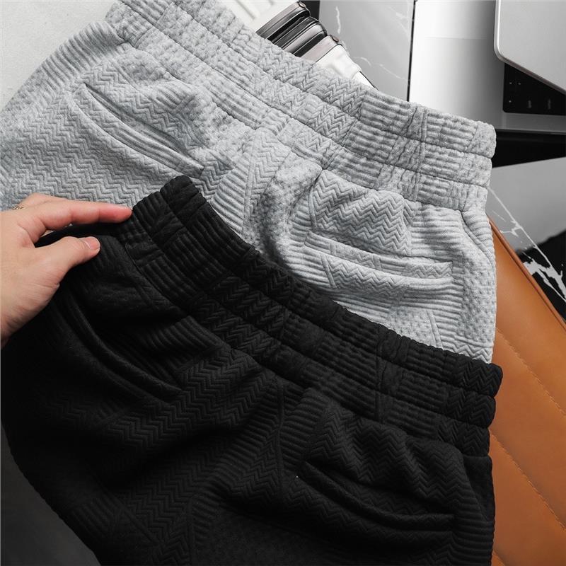 （Men's products） Đồ Bộ Quần áo Thể Thao Nam nữ mùa hè cộc tay mặc ở nhà Chất Xốp VÂN TRƠN cao cấp không nhăn thoáng mát Sogeum 3