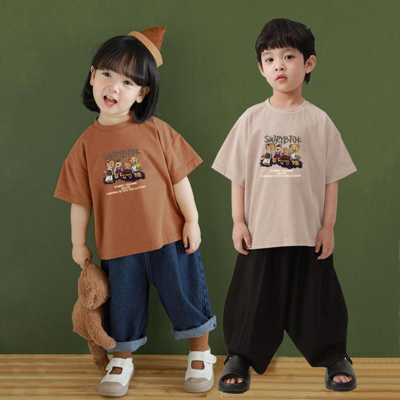Bộ Đồ Gia Đình Ngắn Tay Mùa Hè, Áo Thun Du Lịch Và Kỳ Nghỉ Cho Gia Đình Ba Người, Quần Áo Cặp Đôi, Quần Áo Của Mẹ 1