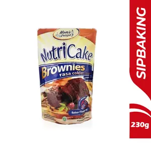 NUTRICAKE BROWNIES KUKUS PANGGANG COKELAT 230GR Nutricake Chocolate