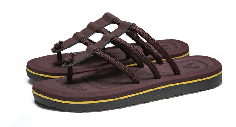 Product Introduction of Summer New Sandals, Men's Anti slip Outer Wear EVA Slippers, Men's Leisure Beach Flip Flops 29