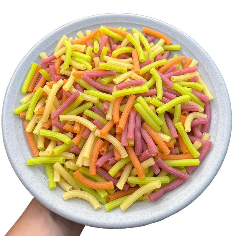 1KG NUI ỐNG RAU CỦ DÀI LOẠI DAI NGON ĐẶC SẢN TỪ SA ĐÉC nui nui ống ngũ sắc nui ống dài nui xào bò Snack Ăn Vặt Food Thức Ăn