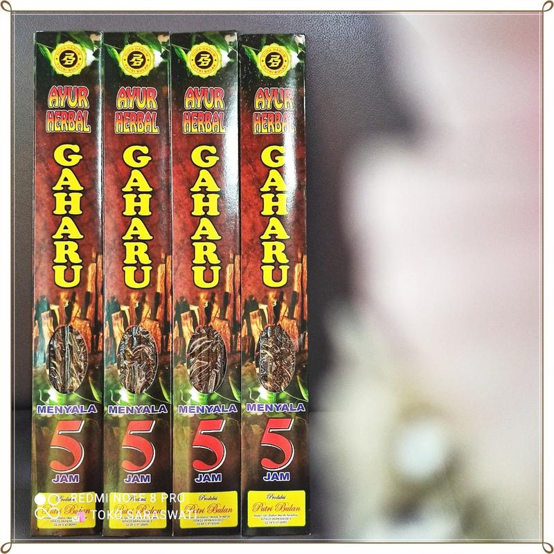 Hio Dupa Wangi Aromaterapi Gaharu Nyala 5 Jam Isi 5 Stik 1