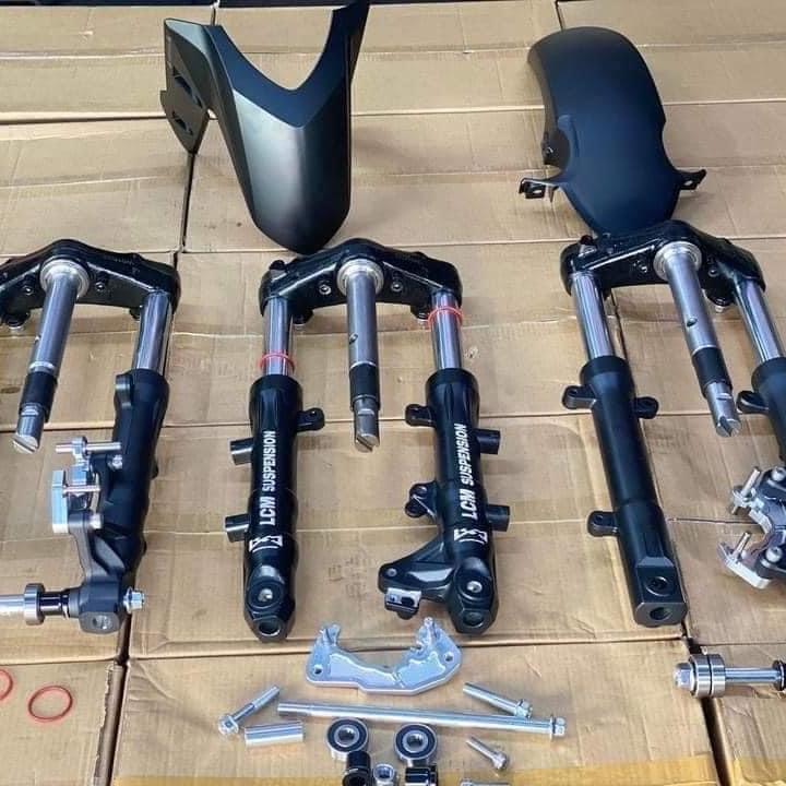 Combo phuộc trước LCM chảng ba gắn cho ex150 ex155 winner winnerX - phụ kiện thay thế Phụ Tùng