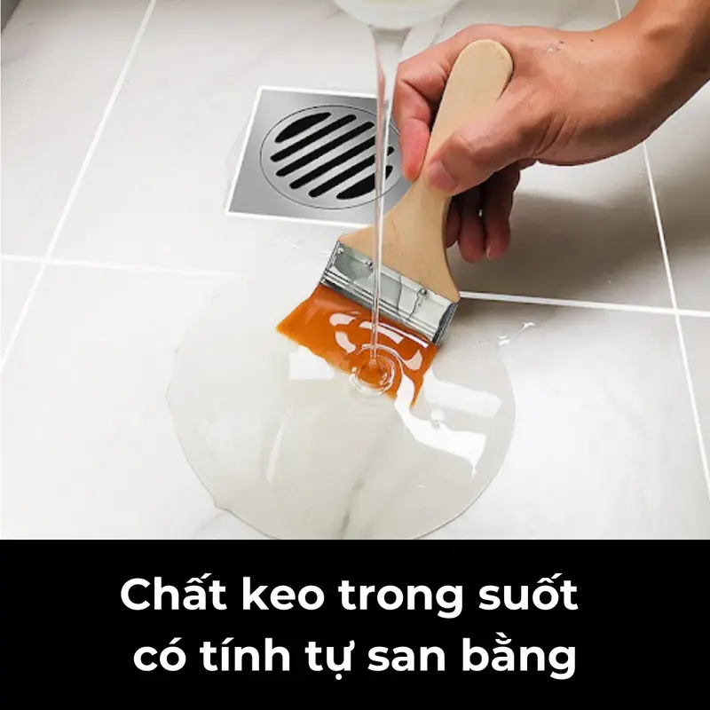[1Kg] Sơn Chống thấm Trong Suốt Cao Cấp - SIRA AC (Tặng kèm chổi chét sơn) chong tham trongsuot nền gạch sơn  nền nhà tắm sơn  trong suốt 5