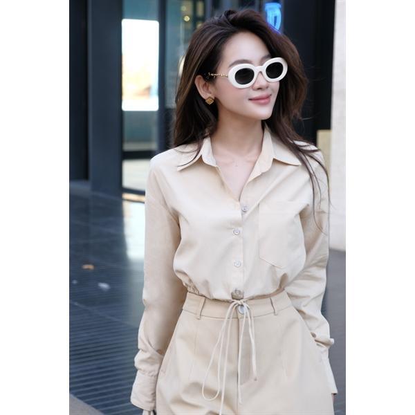 Áo sơ mi croptop COCOBEBE TESS SHIRT