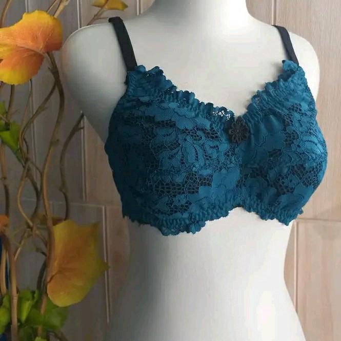 6 pcs bra full brukat bh bidadari tanpa busa pakaian dalam wanita grosir Tipis Motif bra bh Dewasa miniset jumbo 3