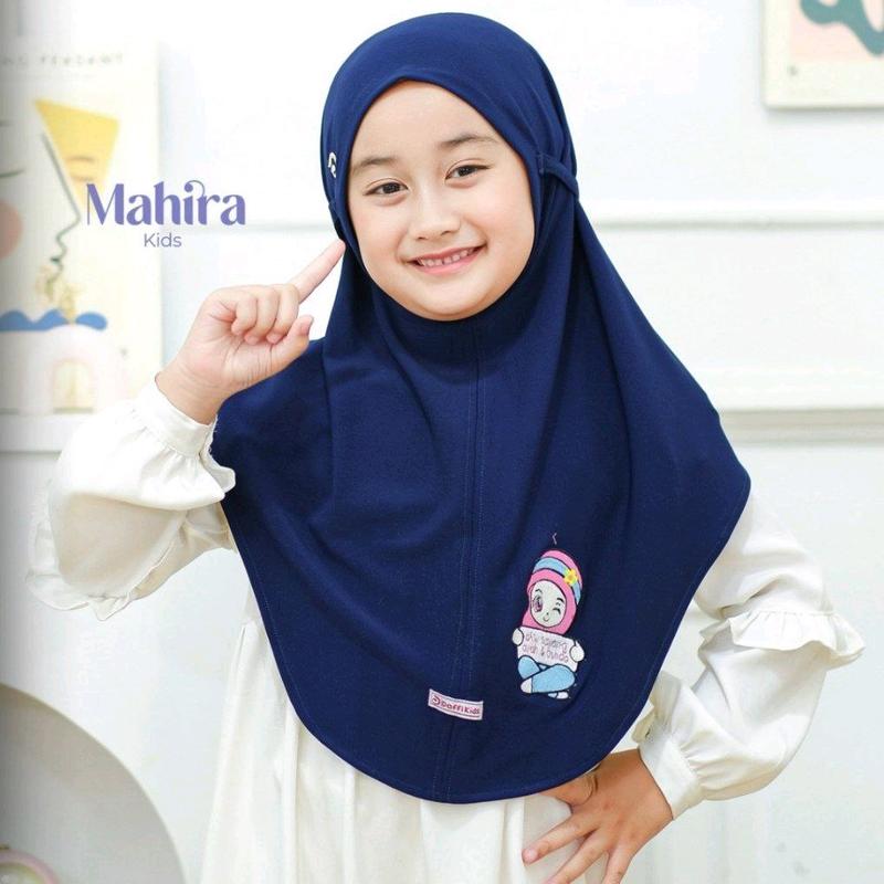 Jilbab bergo anak mahira kids bordil 1