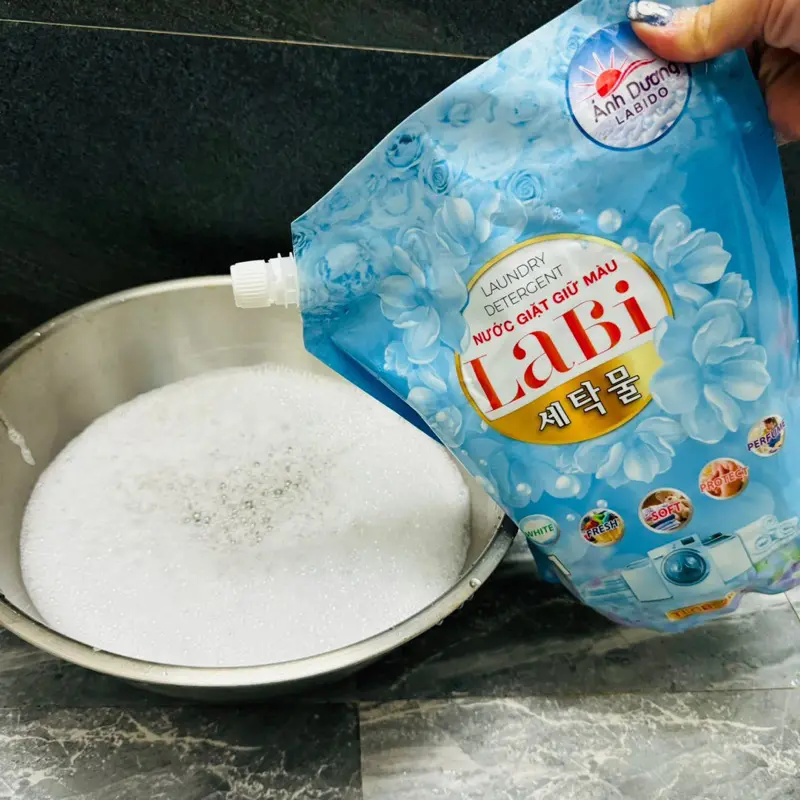 Nước Giặt Xả Labido Ánh Dương Bì 2kg, Combo Giặt Xả Siêu Đậm Đặc Làm Mềm Vải Và Lưu Hương Lâu Dài Làm Sạch Kem 6