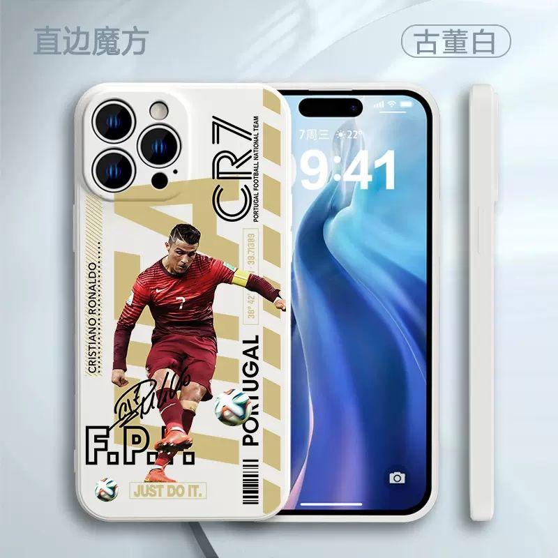 Product Introduction of Ốp Lưng Thiết Kế Bóng Đá Thời Trang CR7, Neymarr, Messy, Dành Cho iPhone 14promax, 13, 12, 15, 11, Ống kính bao gồm tất cả, Ốp Silicon Mềm, Phong Cách Nam Phụ Kiện 7
