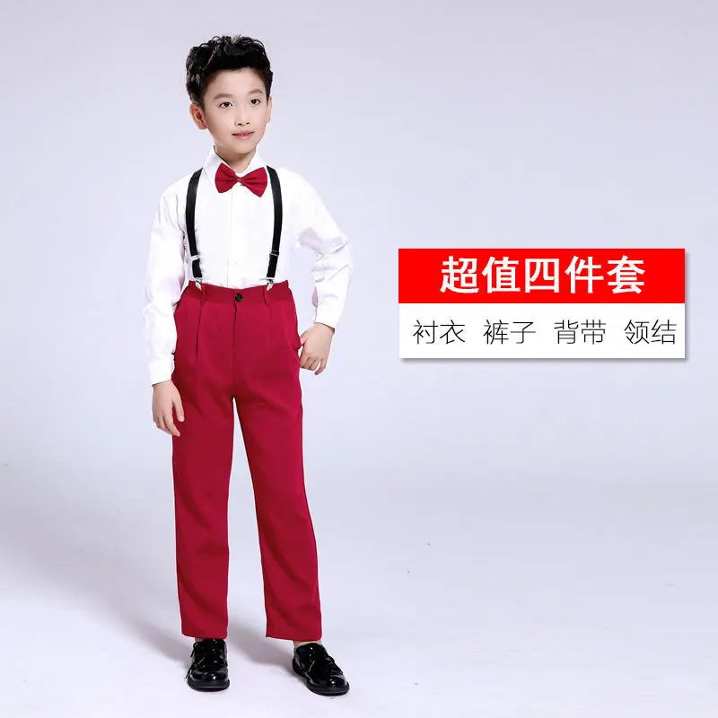 Váy Vest Nhỏ Cho Bé Trai, Siêu Giá Cả Phải Chăng, Thích Hợp Cho Đám Cưới Và Biểu Diễn Đàn Chuyên Gia Piano, Với Thiết Kế Hoa, Quần Áo Người Dẫn Chương Trình Đẹp Trai Cho Trẻ Em, Cỡ Lớn Và Trung Bình 6