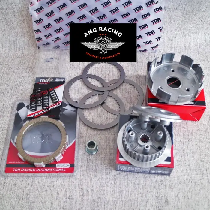 Rumah Kopling Set Komplit Kaki [4] Vega ZR / Jupiter Z1 -TDR Racing