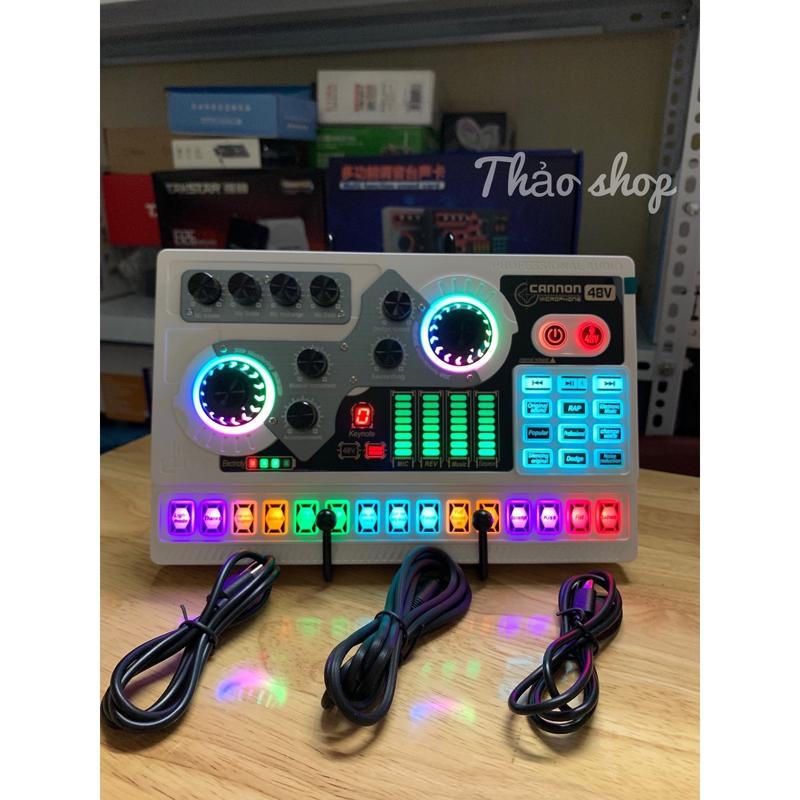 không kèm míc Lẻ bàn sound card X5 có bluetooth tích hợp sẵn nguồn 48V,đủ hiệu ứng vui nhộn và giả giọng