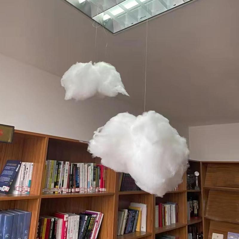 Product Introduction of Wedding Cotton Cloud Decoration,Artificial White Cotton Decoration Props Props,Simulate 31