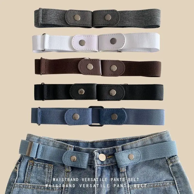 Tali Pinggang Malas, Untuk Jeans Wanita, Ketat Pinggang Elastik, Alat Berguna, Tali Pinggang Halimunan, Menukar Saiz Pinggang, Alat Berguna Ketat Pinggang