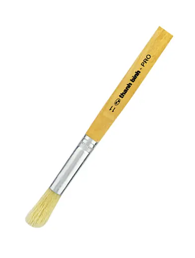 Cọ Vẽ Đầu Tròn Thanh Bình số 1-> 12. Chất liệu lông heo. 5