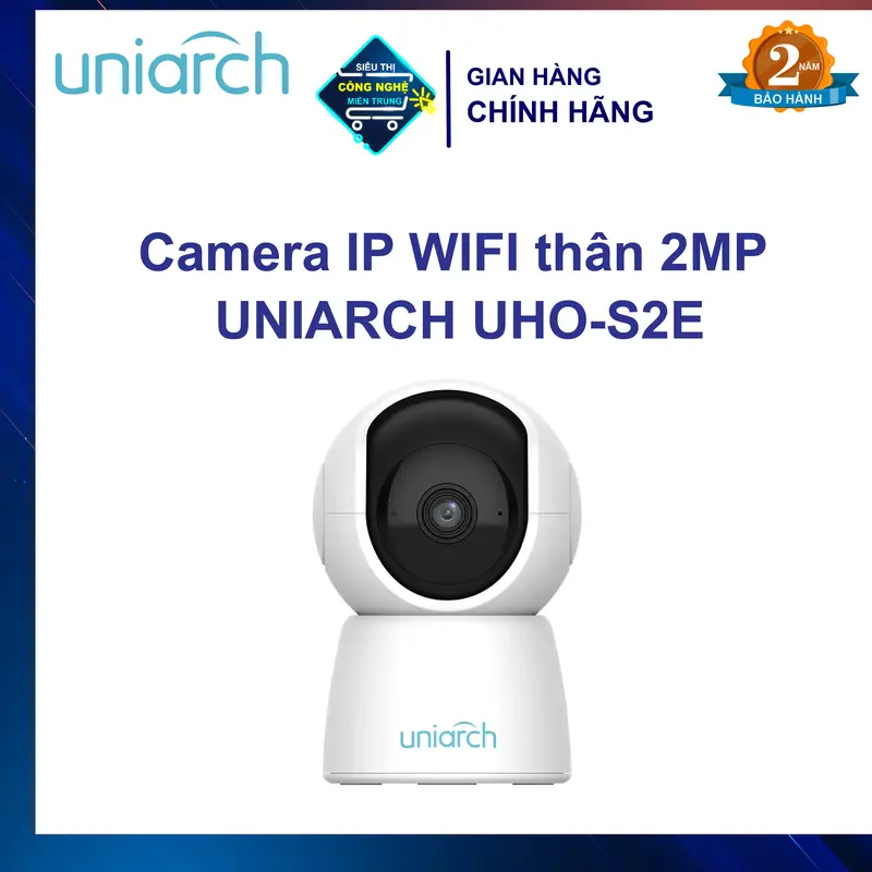 Camera IP WIFI thân 2MP  UNIARCH UHO-S2E giá rẻ 0