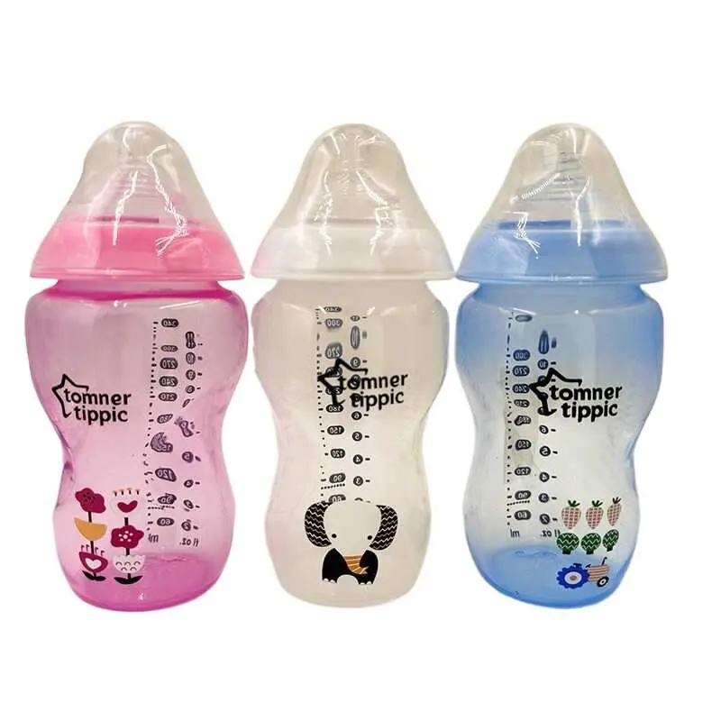 Tommee Tippee Bottle Newborn Large Bore Drinking Cup Anti Asphyxiation Baby Bottles